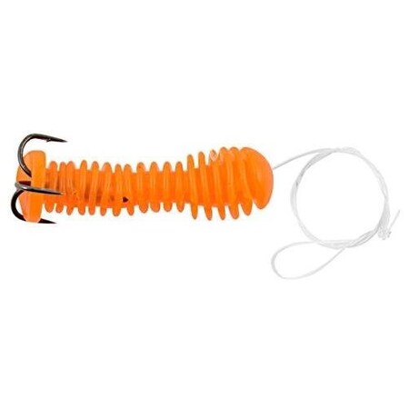 Mudville Catmaster River Dip Worm Orange 2PK MDRCFW-O-2PK